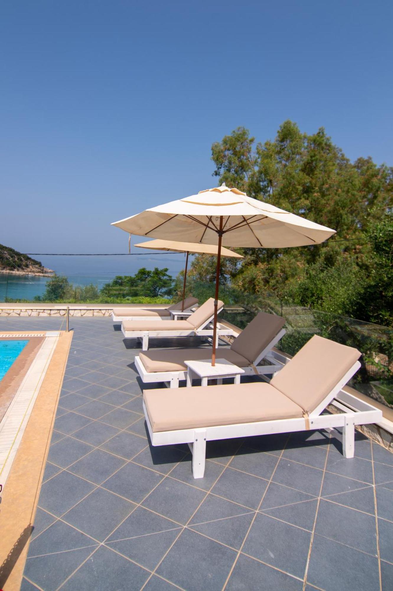 Hotelsunnybeachgr Perdhika Exteriör bild